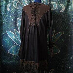 Gretty Zueger Lace Duster Cardigan | Size XL